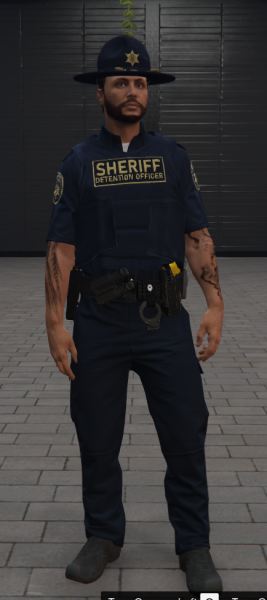 Detention Uniform Short Sleeve With Vest